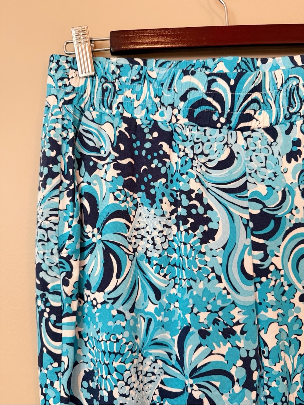 NWT Lilly Pulitzer Rici Jogger Pants Mermazing Sz S - Picture 5 of 13